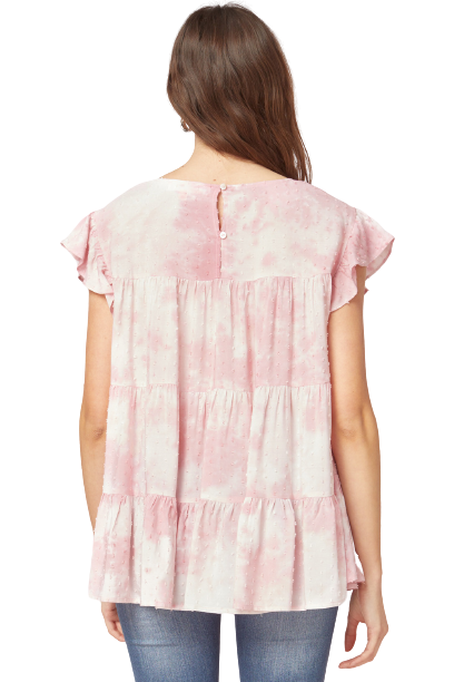 Tie Dye For Top | Pink